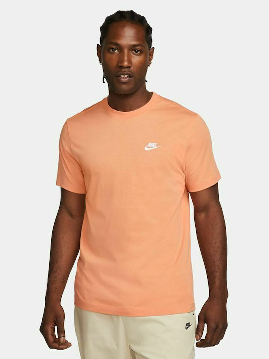 Nike Αθλητικό T-shirt Πορτοκαλί
