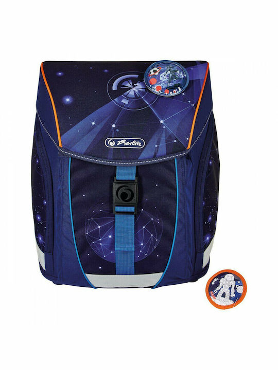 Herlitz Galaxy Game School Bag Backpack Elementary, Elementary Multicolored