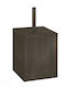 Sanco Metallic Toilet Bin 5lt Dark Bronze Mat