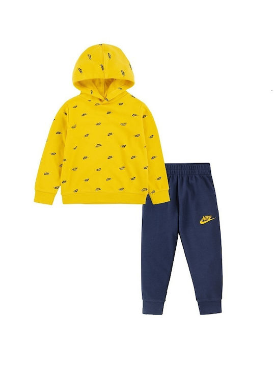 Nike Kids Sweatpants Set Yellow