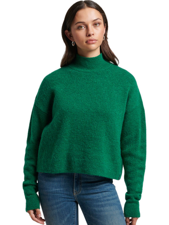 Superdry Women's Long Sleeve Sweater Green