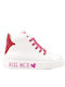 221940 Kinder Sneakers Hoch Weiß