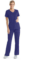 Grey's Anatomy Cora Femei Bluză medicală Violet