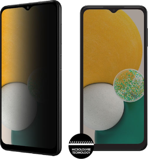Idol 1991 0.3mm Adeziv complet Privacy Full Face Tempered Glass Negru (Galaxy A13 5G) 8304606