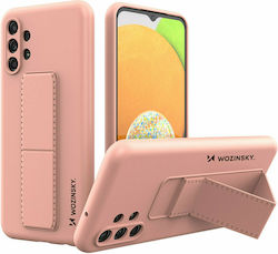 Wozinsky Kickstand Back Cover Silicone Pink (Ga...