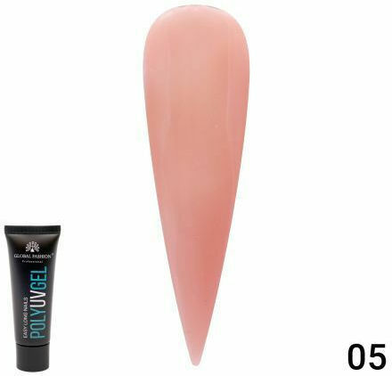 Global Fashion #5 Acrygel Falsche Nagelgel Beige 30gr