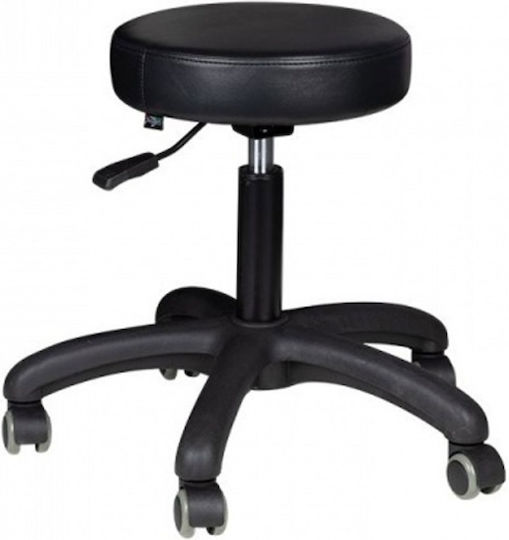 Activeshop Nero 303-2 Wheeled Stool Black