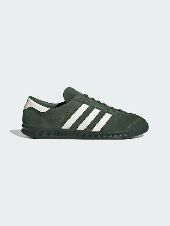 Adidas Hamburg Sneakers Green Oxide / Off White / Shadow Green