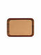 Ready Holz Rechteckig Serviertablett Rutschfest mit Filz in Braun Farbe 34x24cm COR240340MD 1Stück