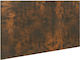 vidaXL Bed Headboard made of Wood Smoky Oak 160...