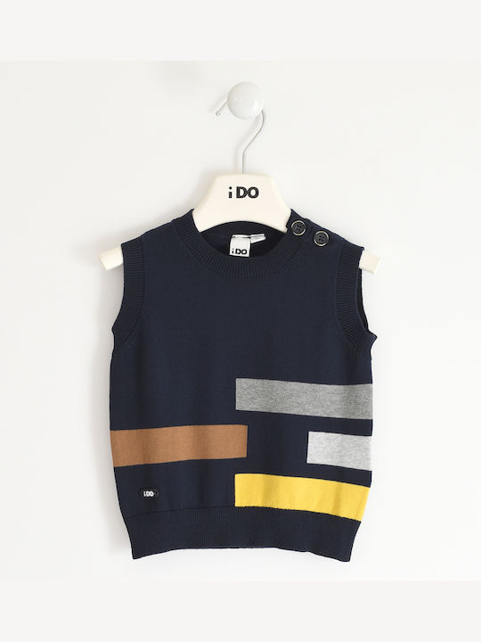 iDO Kids' Sweater Long Sleeve Navy Blue