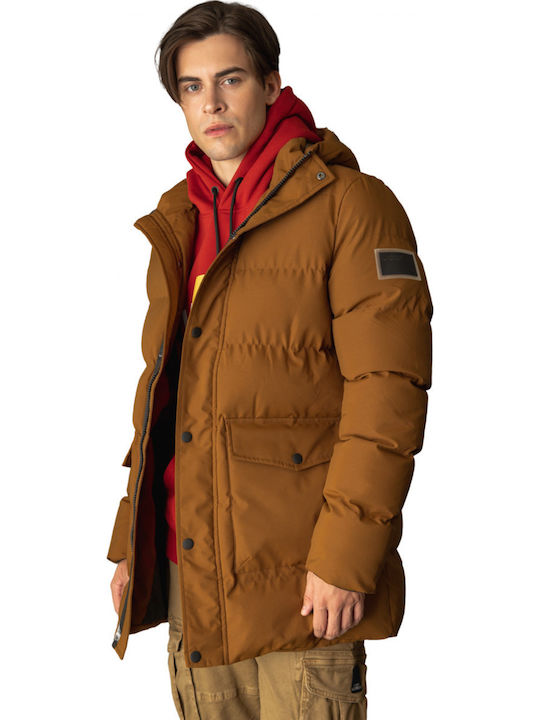 Splendid Χειμωνιάτικο Μπουφάν Puffer CAMEL