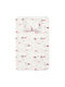 Borea Sleepy Комплект Бебешки Чаршафи За Количка Фланелени Розов 120x160бр 3бр