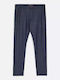 Paul Class Trousers Chino in Slim Fit Navy Blue