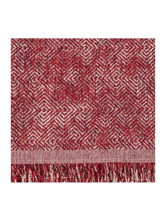 Borea Gemma Ριχτάρι Διθέσιου Καναπέ Chenille 180x250εκ. Μπορντό