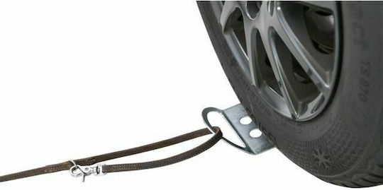 Trixie Dog Leash/Lead Trixie Vehicle Wheel Base for Dog Leash 12x26cm in Silver color