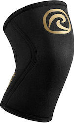 Rehband RX 5mm Knee Brace Gold Black