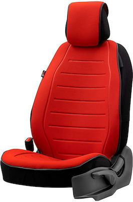 Otom Cotton Single Seat Cover 1pcs Active Line Red