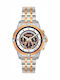 Breeze Divinia Women's Watch Chronograph with Silver Metal Bracelet