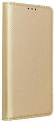 Smart Magnet Synthetic Leather Book Gold (Realme 9i)