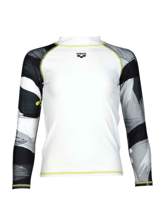 Arena Kids Swimwear Rashguard White