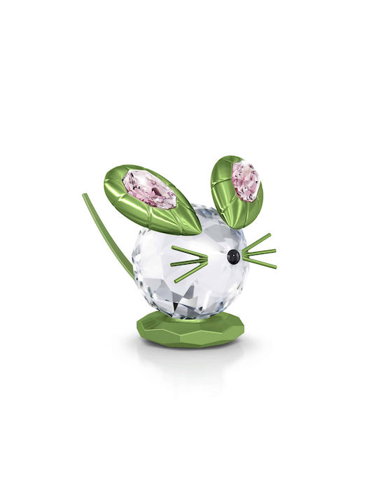 Swarovski Decorative Animal made of Crystal Mouse Dulcis 6x6.1x9.1cm 1pcs