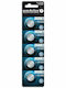 everActive Μπαταρίες Λιθίου Ρολογιών CR1632 3V 5τμχ
