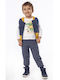 Hashtag Kids Sweatpants Set Blue 3pcs