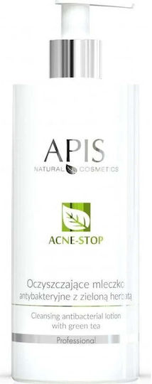 Apis Natural Cosmetics Acne-Stop Home TerApis Facial Cleansers Makeup Remover for Oil Control 300ml