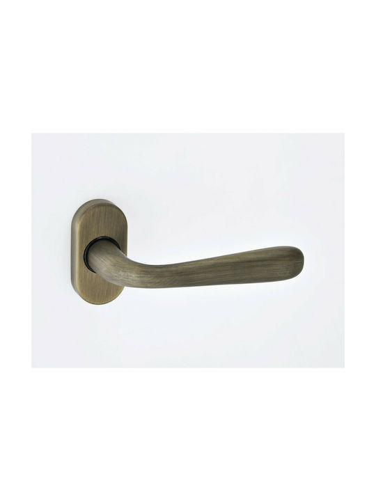 Aluminum & PVC Best 5S Aluminium & PVC Door Knob Left (Piece)