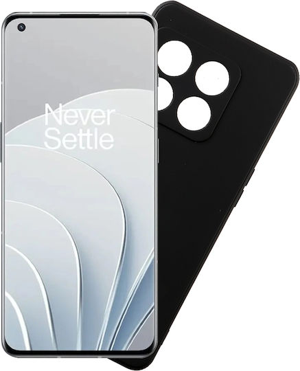 Volte-Tel Full Camera Protection Back Cover Σιλικόνης Μαύρο (OnePlus 10 Pro)
