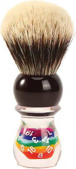 Yaqi Shaving Lucky Dice Zwei Band Rasierzubehör Pinsel mit Synthetischer Borsten 26mm