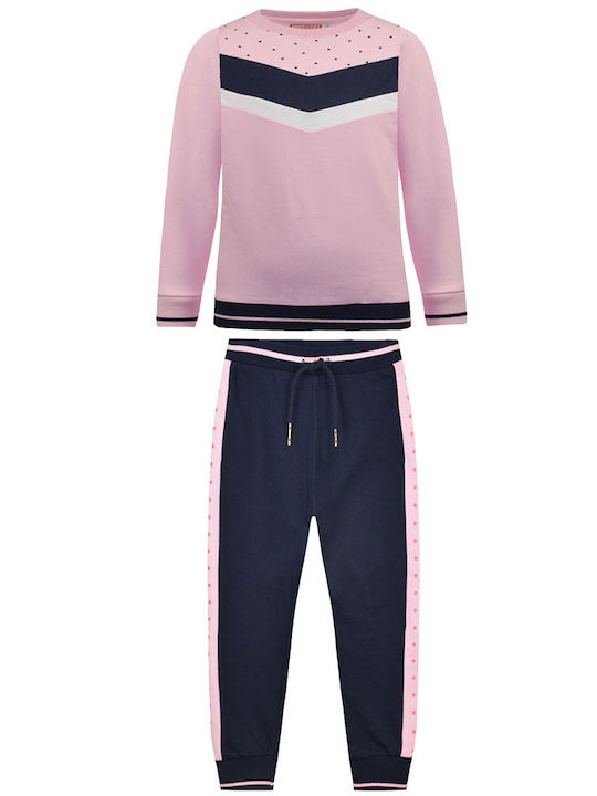 Energiers Kids Sweatpants Set Pink 2pcs