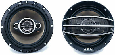 Akai Car Speaker Set ACS-656 6.5" with 200W RMS (4 Way)