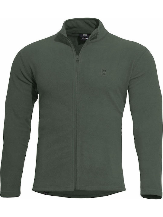 Pentagon Tac Maven Elk Hunting Cardigan Fleece Ranger Green