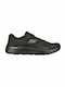 Go Walk Flex Ανδρικά Ανατομικά Sneakers Μαύρα