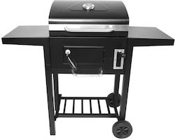 Blackbull Char 46 Ανοξείδωτη Charcoal Grill with Wheels and Side Surface 109x37cm