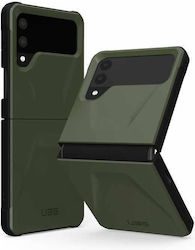 UAG Civilian Back Cover Πλαστικό / Σιλικόνης Ανθεκτική Olive Green (Galaxy Z Flip4)