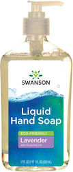 Swanson Lavender Liquid Hand Soap Flüssig für die Hände 503ml