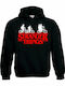 BLACK HOODIE UNISEX - STRANGER THINGS