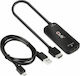 Club3D Μετατροπέας HDMI / micro USB male σε DisplayPort female 1τμχ CAC-1335