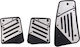 Auto Gs Set de pedale Autoturism Universal Argintiu 3buc