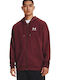 Essential Sweatshirt Fleece with Hood Burgundy