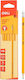 Deli Pencil HB Set with Eraser Yellow