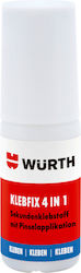 Wurth Flüssiger Sekundenkleber Klebfix 4 g