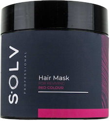 Solv Μάσκα Μαλλιών Red για Προστασία Χρώματος 500ml
