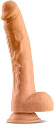 LateToBed Lois Realistic Dildo With Scrotum And Suction Cup Flesh 23cm