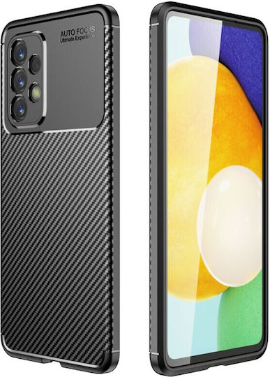 Ancus AutoFocus Carbon Fiber Back Cover Plastic Black (Galaxy A33 5G)