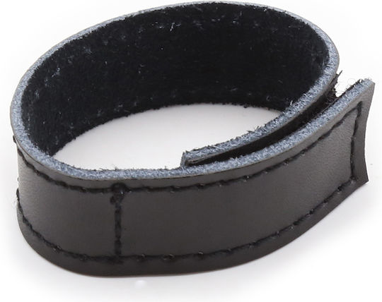 Naughty Toys Adjustable Leather Penis Ring Black