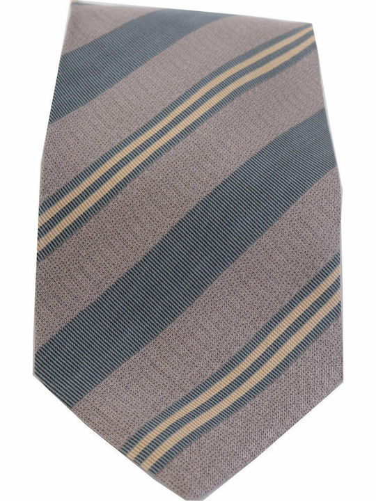 Emporio Armani Men's Tie Silk Printed in Gray Color